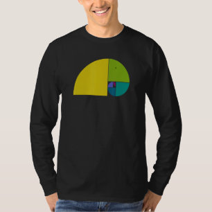 Goldener Schnitt Elefant Fibonacci Spirale 1 F T-Shirt