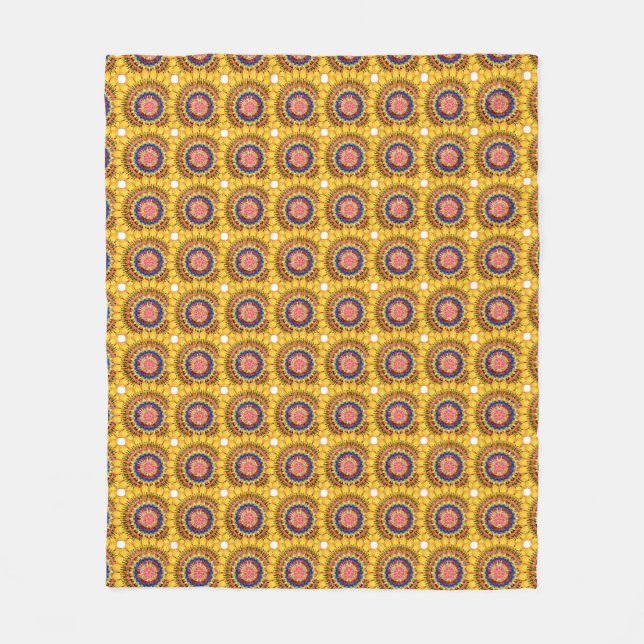Goldener Sonnenstrahl  Fleecedecke (Vorderseite)