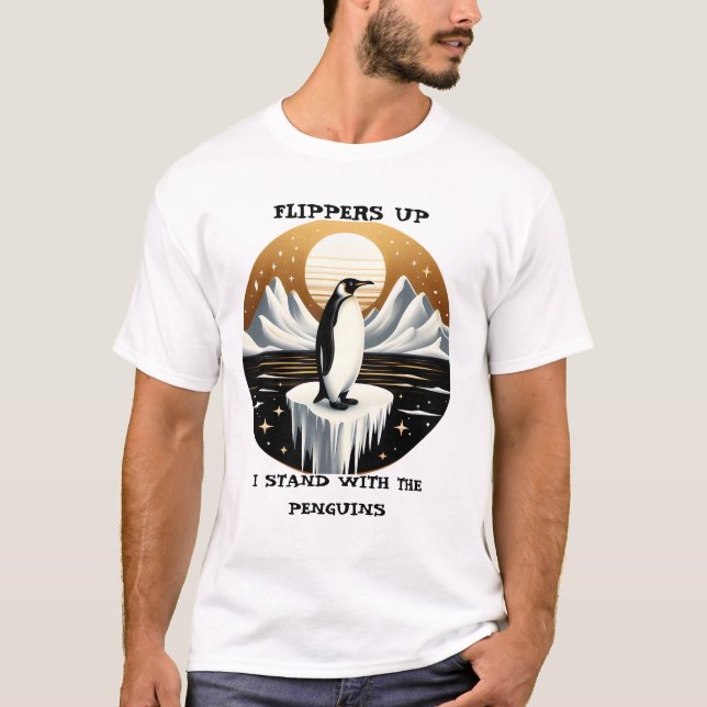 Goldener Sonnenuntergang T-Shirt (Vorderseite)
