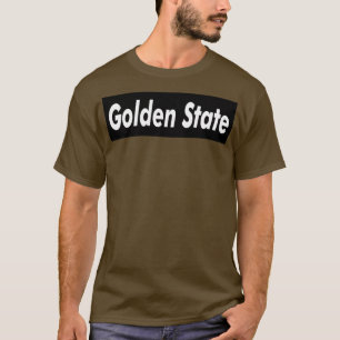 Goldener Staat Fleisch braun T-Shirt