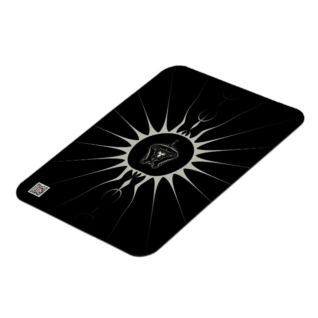Goldener Star Magnet (Linke Seite)