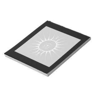 Goldener Star Notizblock