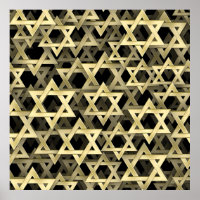 Goldener Stern von David