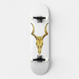 Goldener Stielkopf Skateboard