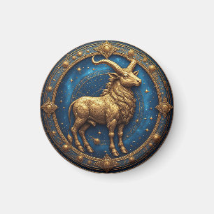 Goldener Stier Stier im kosmischen Tierkreis Magnet