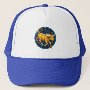 Goldener Stier Taurus Truckerkappe