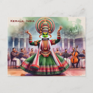 Goldener Tempel Indien Vintage Tourismus Reise Zus Postkarte