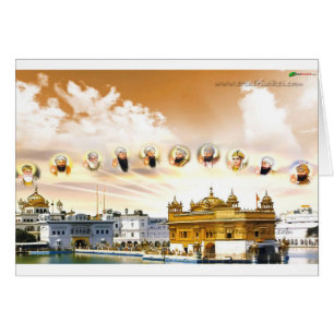 GOLDENER TEMPEL MIT DEN SIKHgurus