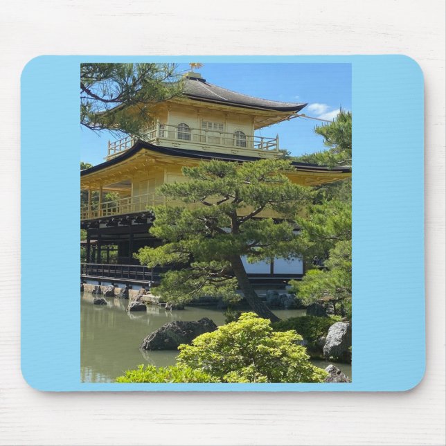 Goldener Tempel Mousepad (Vorne)