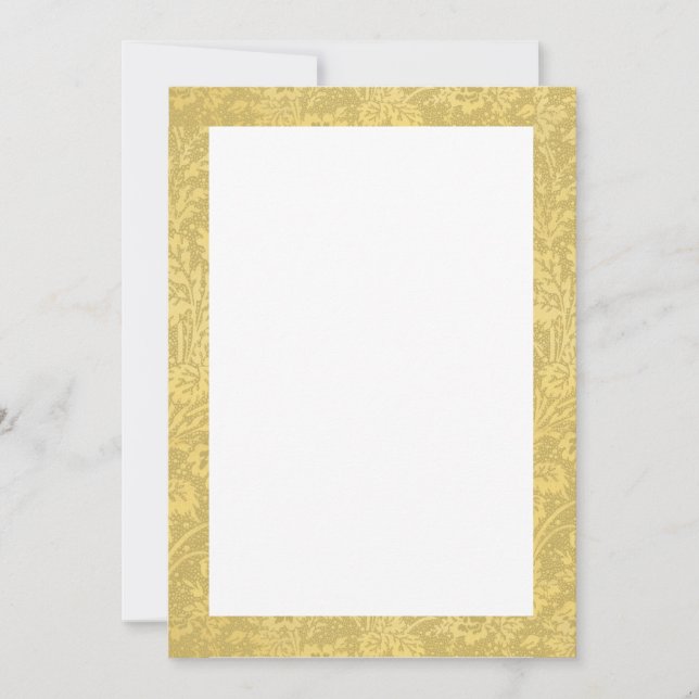 Goldener Trimmer Save The Date (Vorderseite)