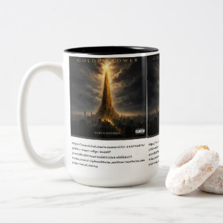 Goldener Turm  Zweifarbige Tasse