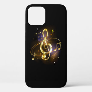 Goldener Violinschlüssel Musik Case-Mate iPhone Hülle
