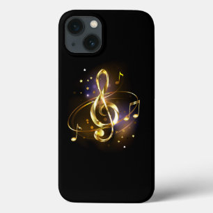 Goldener Violinschlüssel Musik Case-Mate iPhone Hülle