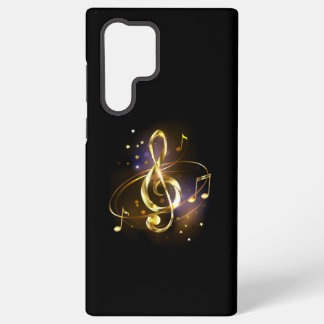 Goldener Violinschlüssel Musik Samsung Galaxy Hülle