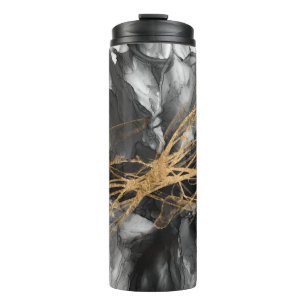 Goldener Vortex I Thermosbecher