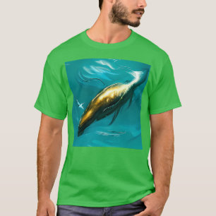 Goldener Wal 1 T-Shirt