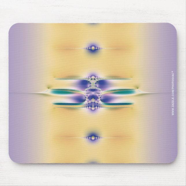 Goldener Weg Mousepad (Vorne)