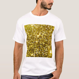 GOLDENER WEISSER T - SHIRT