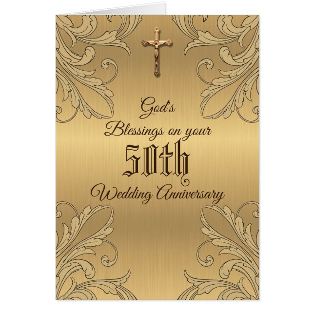 Goldenes 50. Hochzeitstag-Ehegebet (Vorne)