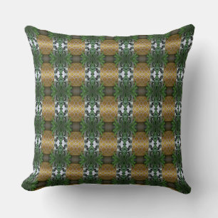 Goldenes Ananas-Design Kissen