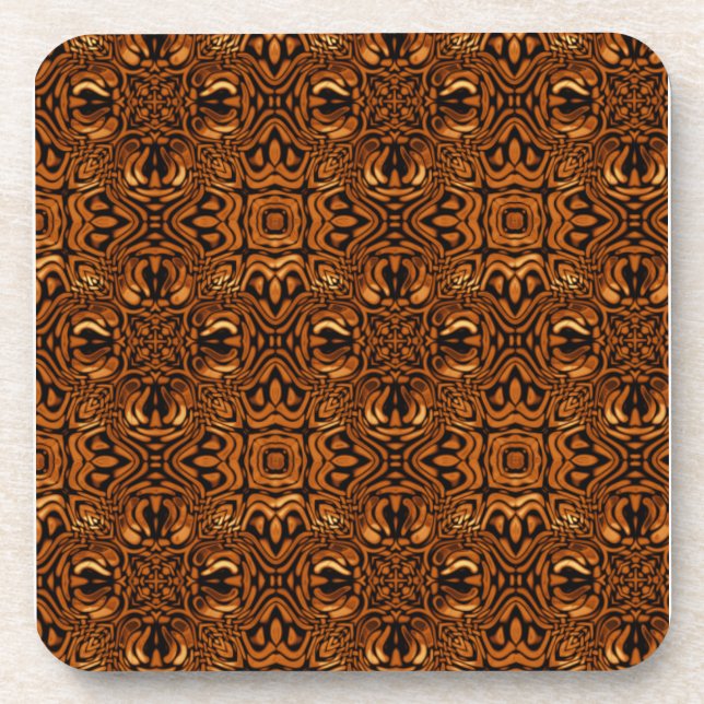 Goldenes Array Untersetzer (Vorderseite)