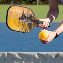 Goldenes Auge auf einem goldenen See