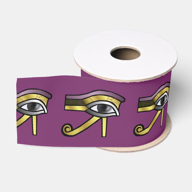 Goldenes Auge von Horus Ripsband (Spule)