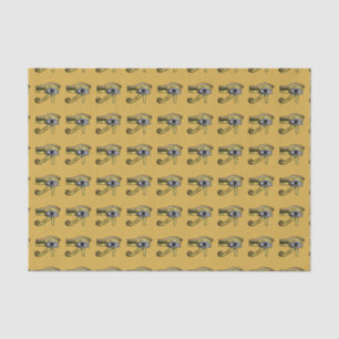 Goldenes Auge von Horus Seidenpapier
