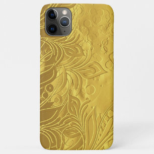 Goldenes, ausgeklügeltes und elegantes geprägtes D Case-Mate iPhone Hülle