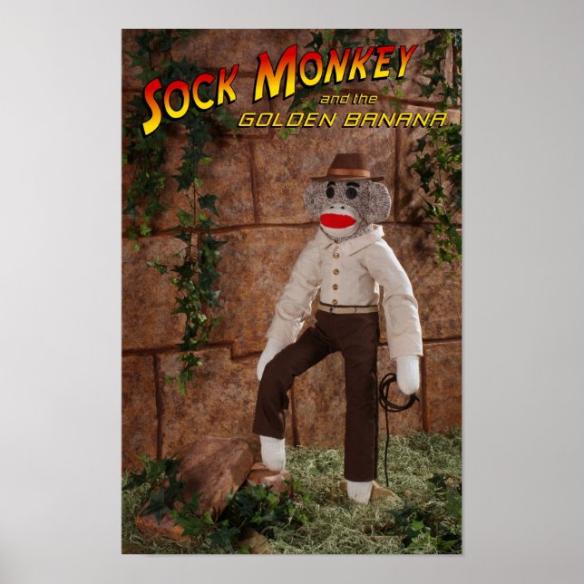 Goldenes Bananenposter Poster (Vorne)