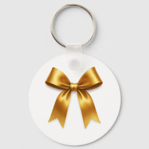 Goldenes Bandmuster — Elegante Minimale Luxus Schlüsselanhänger