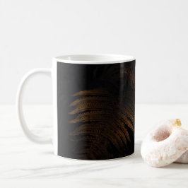 Goldenes Blatt Kaffeetasse
