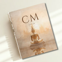 Goldenes Buddha-Monogramm