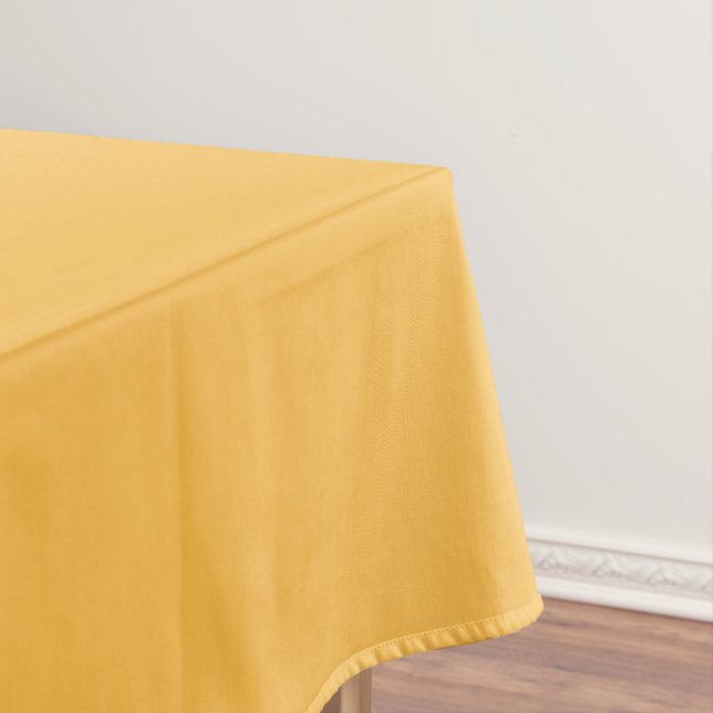 Goldenes Daffodil Gelb, hell, solide Farbe Tischdecke (Beispiel)