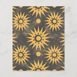 Goldenes Dekorsternpapier