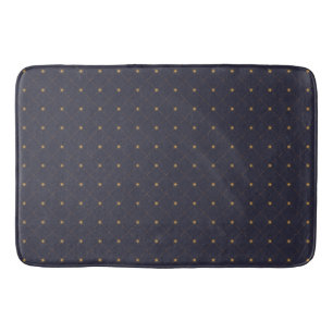 Goldenes Diamantmuster Badematte