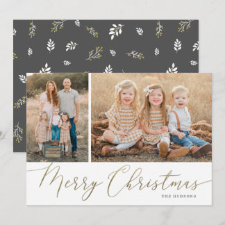 Goldenes Drehbuch Weihnachten Elegant 2 Foto Holid
