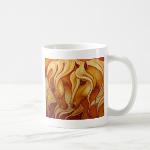 Goldenes Duo Kaffeetasse