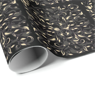Goldenes Duschpapier Geschenkpapier
