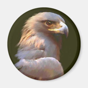 Goldenes Eagle Magnet