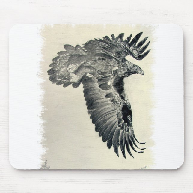 Goldenes Eagle Mousepad (Vorne)