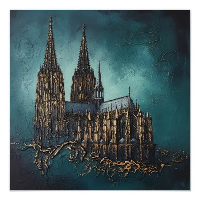 Goldenes Echo des Doms Poster (Vorderseite)