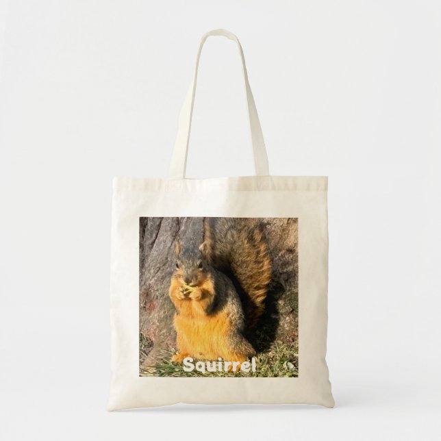 Goldenes Eichhörnchen Tragetasche (Vorne)