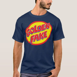 Goldenes Fake T-Shirt