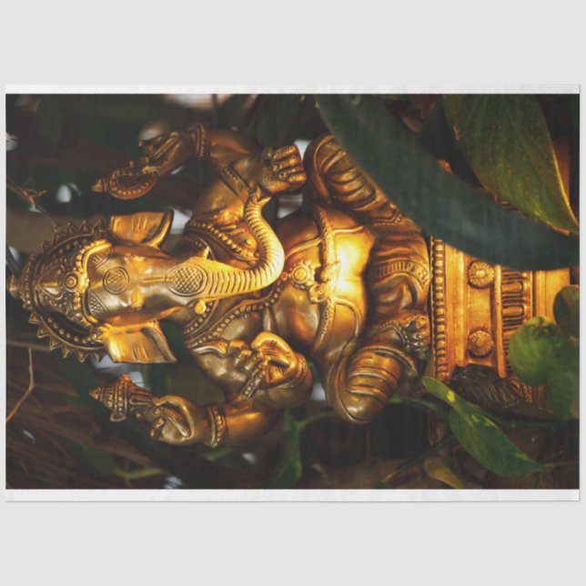 goldenes Ganesha-Papier Seidenpapier (Vorderseite)