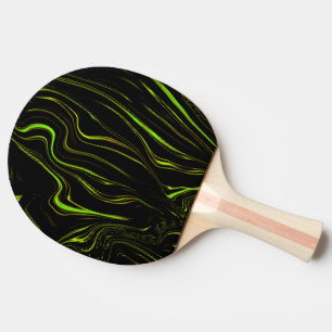 Goldenes Gras, weiche grüne, lange Spuren auf sch Tischtennis Schläger