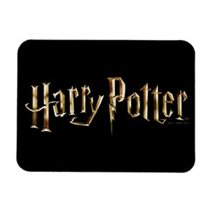 Goldenes Harry-Potter-Logo Magnet