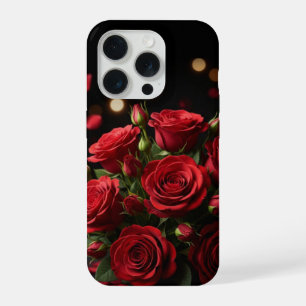 Goldenes Herz Elegantes Case – iPhone 15 Pro Valen Hülle