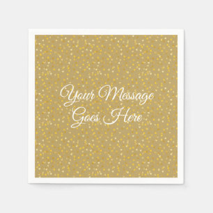 Goldenes Herz Serviette
