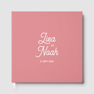 Goldenes Hochzeitbuch - Colorus Rose Gästebuch